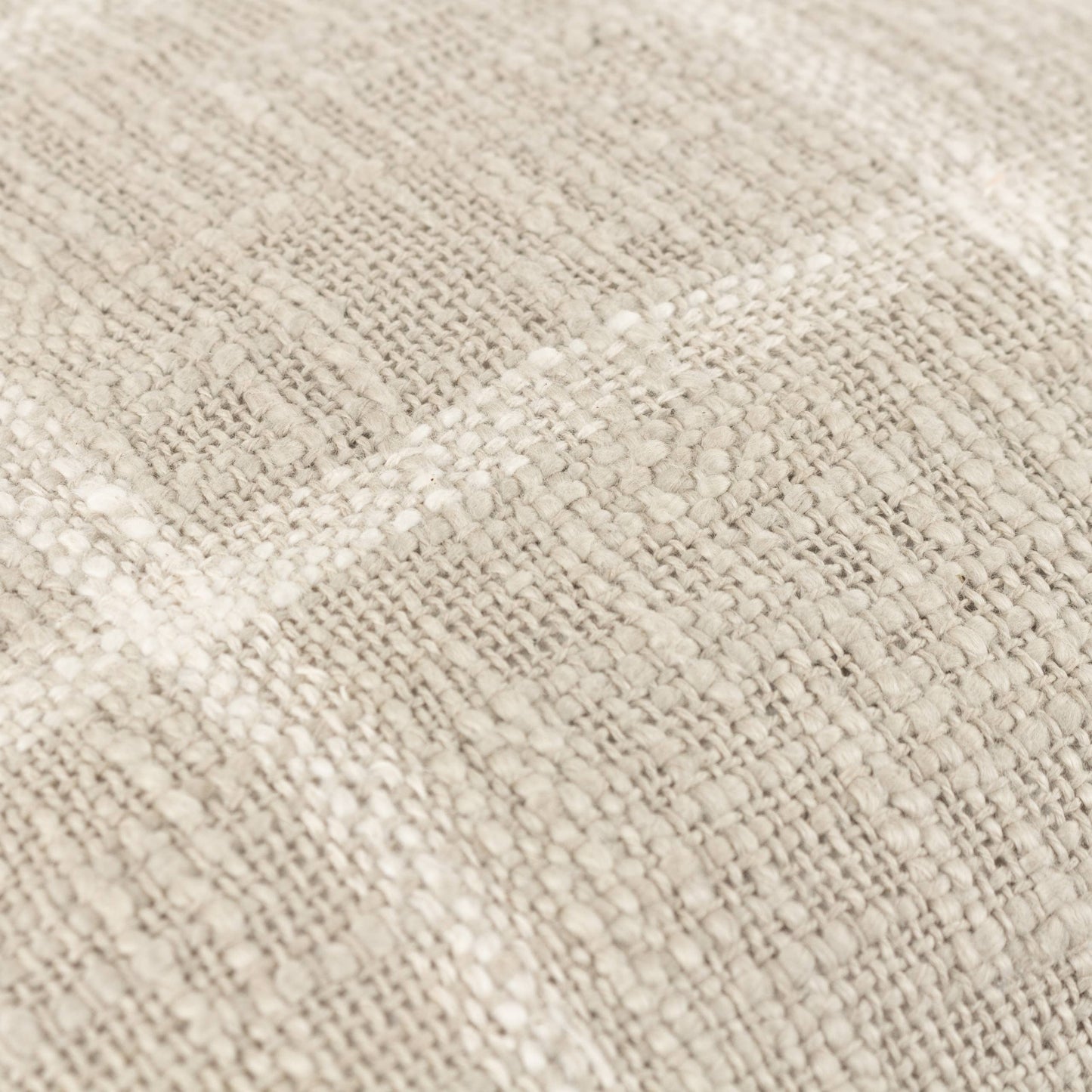 Beni Cushion Stone/Natural: Stone/Natural / Feather Filled / 45 x 45cm