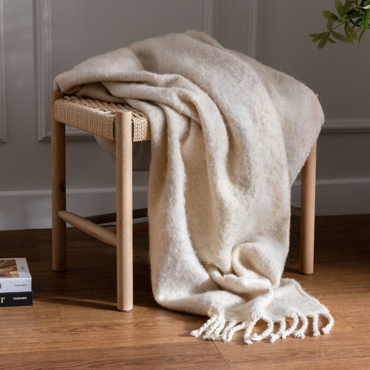 Meta Throw Natural: Natural / 130 x 180cm