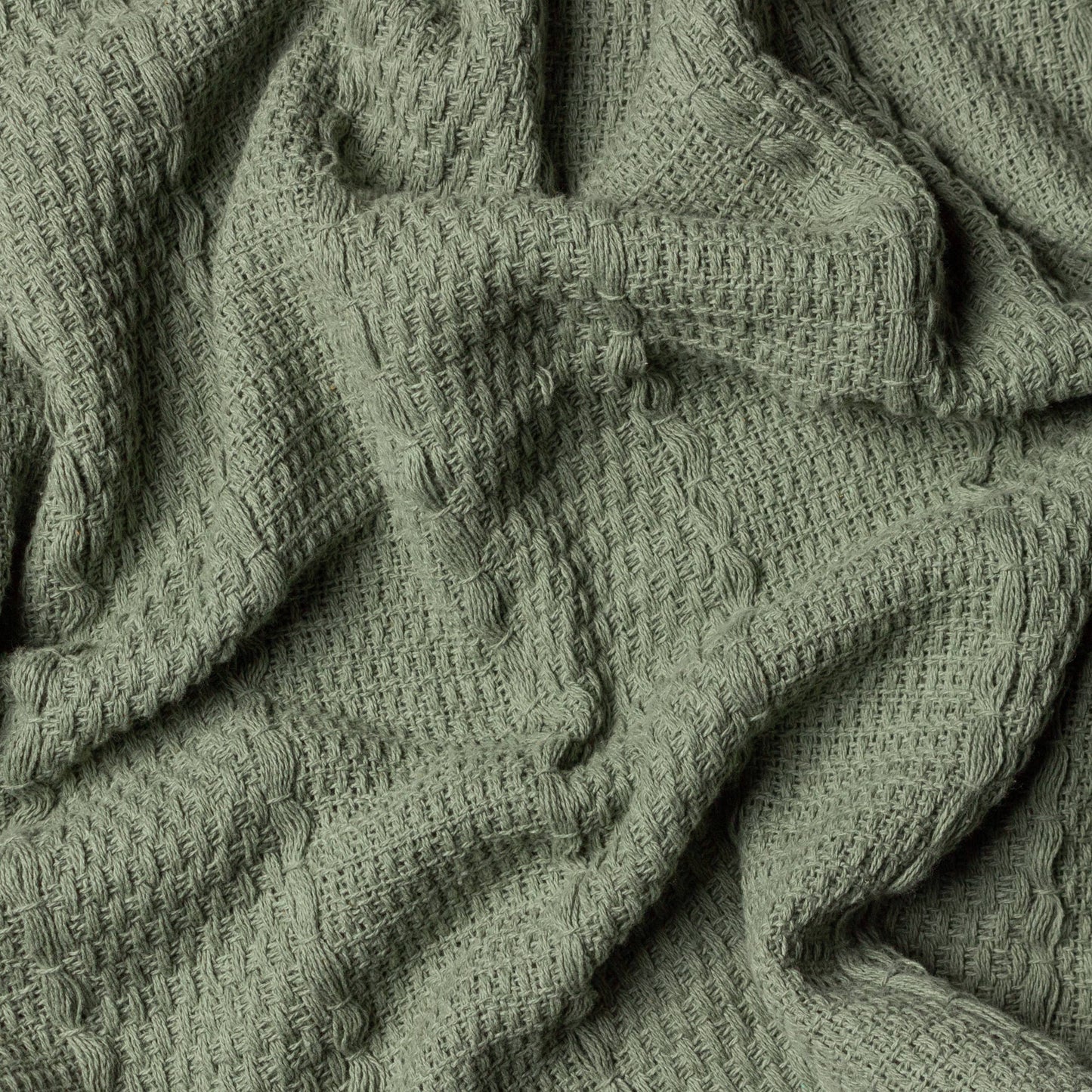 Caliche Woven Tasselled Throw Khaki: Khaki / 130 x 180cm